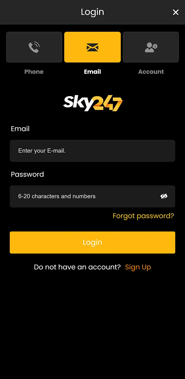 Sign in to your account for full access to Sky247.
