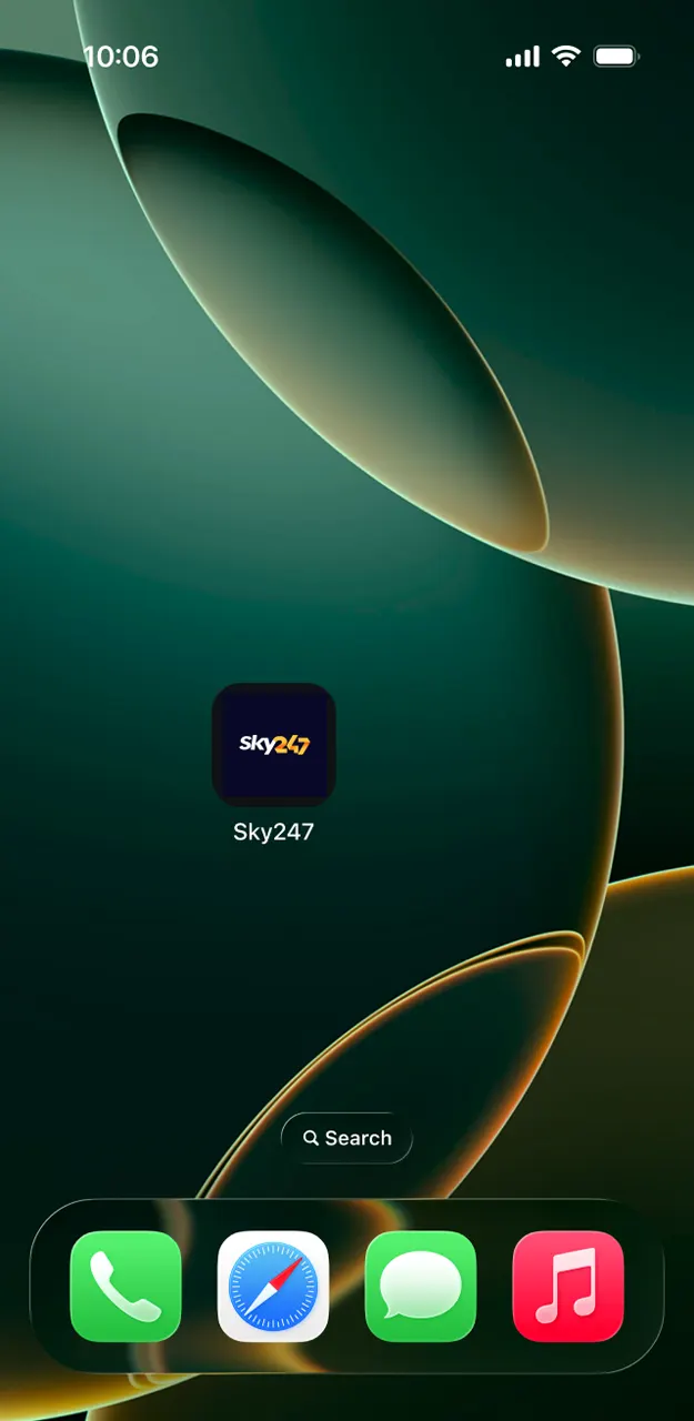 Download the app and start placing bets on Sky247.